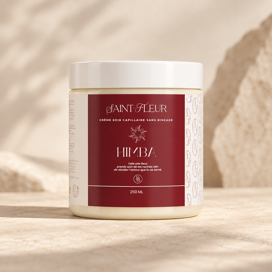 HIMBA 250 ml — crème soin sans rinçage, vue du pot
